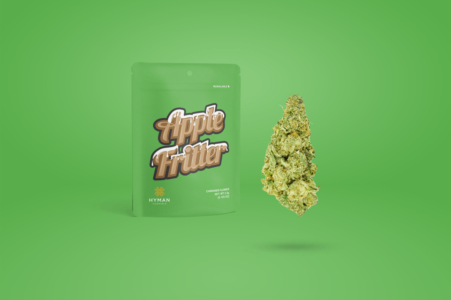 Apple Fritter, Weed Buds, Hyman Cannabis Strain