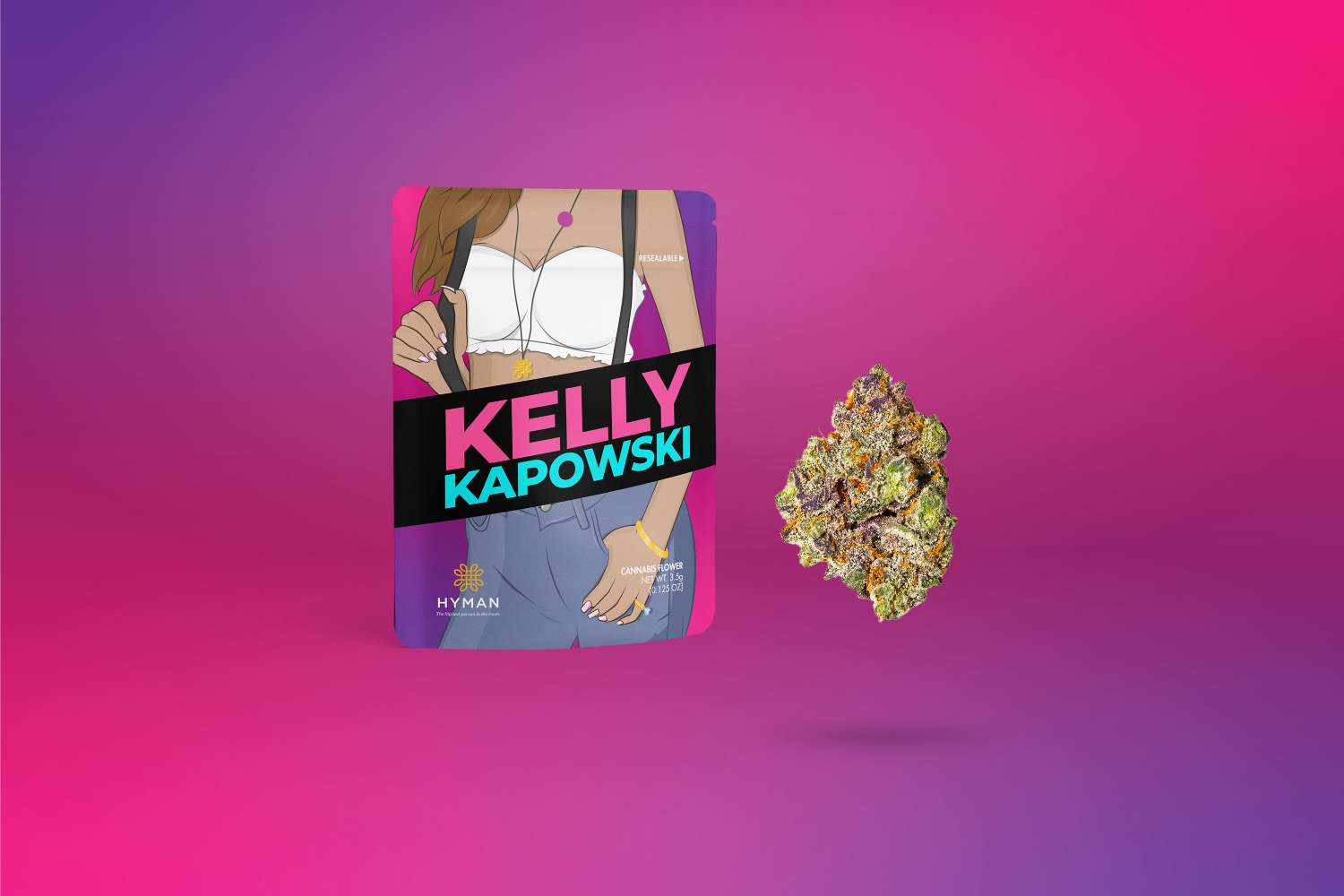 kelly Kapowski, Weed Buds, Hyman Cannabis Strain